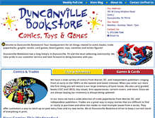 Tablet Screenshot of duncanvillebookstore.com
